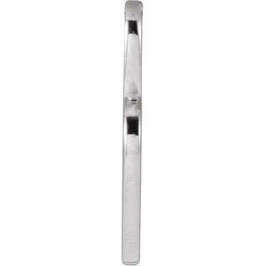14K White Gold Mama 16.6 X 11.2 Mm Polished Mama Pendant