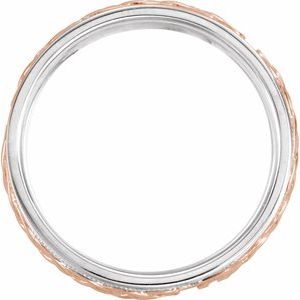 14K Yellow Or White Or Rose Gold Milgrain Celtic-Inspired Band