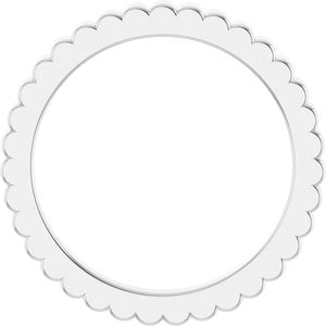 14K Yellow Or White Or Rose Gold Or Sterling Silver Or Platinum Grooved Half Round Band