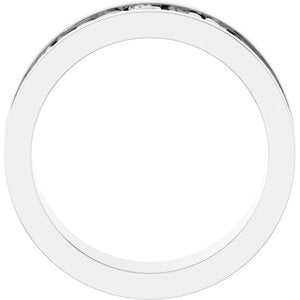 Sterling Silver Sculptural Flat Band
