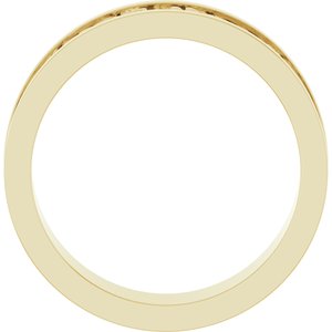 14K Yellow Or White Or Rose Gold Sculptural Flat Band