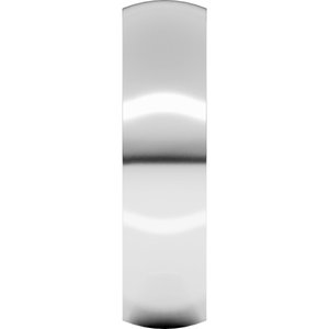 18K Yellow Or White Or Rose Gold Ultra-Lightweight Comfort-Fit Half Round Band