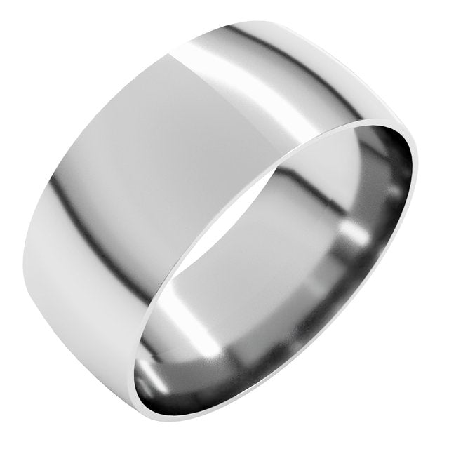 14K Yellow Or White Or Rose Gold Or Sterling Silver Or Platinum Ultra-Lightweight Comfort Fit Band