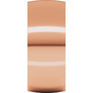 18K Yellow Or White Or Rose Gold Ultra-Lightweight Comfort-Fit Half Round Band