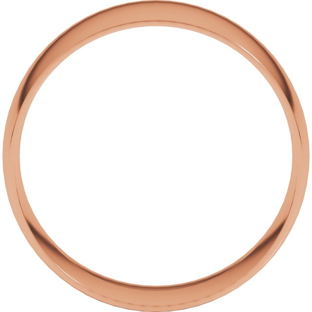 14K Yellow Or White Or Rose Gold Or Sterling Silver Or Platinum Ultra-Lightweight Comfort Fit Band
