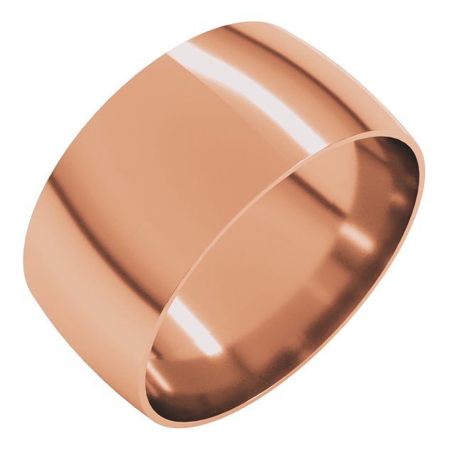 14K Yellow Or White Or Rose Gold Or Sterling Silver Or Platinum Ultra-Lightweight Comfort Fit Band
