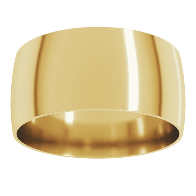 14K Yellow Or White Or Rose Gold Or Sterling Silver Or Platinum Ultra-Lightweight Comfort Fit Band