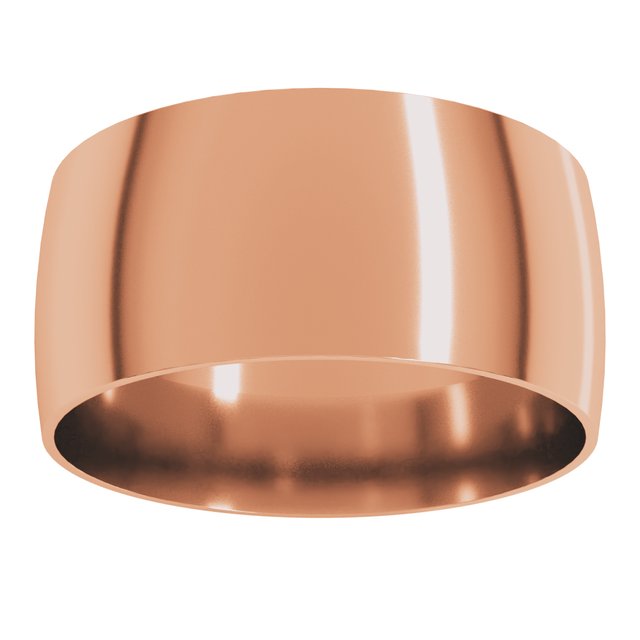 14K Yellow Or White Or Rose Gold Or Sterling Silver Or Platinum Ultra-Lightweight Comfort Fit Band