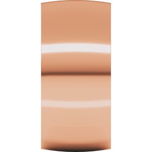 18K Yellow Or White Or Rose Gold Ultra-Lightweight Comfort-Fit Half Round Band
