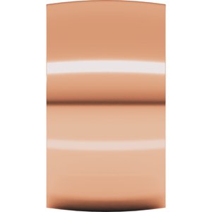 18K Yellow Or White Or Rose Gold Ultra-Lightweight Comfort-Fit Half Round Band