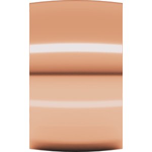 18K Yellow Or White Or Rose Gold Ultra-Lightweight Comfort-Fit Half Round Band