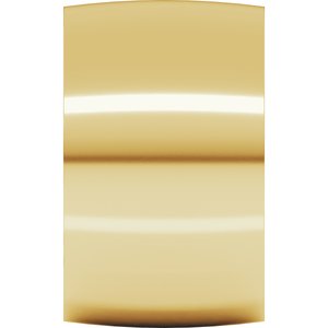 18K Yellow Or White Or Rose Gold Ultra-Lightweight Comfort-Fit Half Round Band