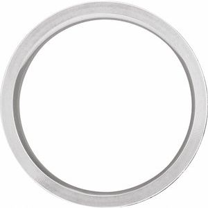 14k Yellow Or White Or Rose Gold Scenic Flat Band
