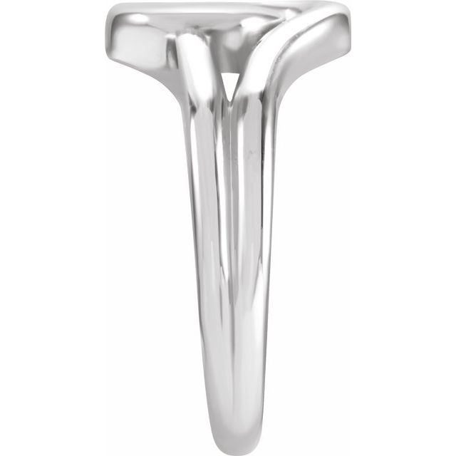 Sterling Silver Polished Wrap Ring, Size 7