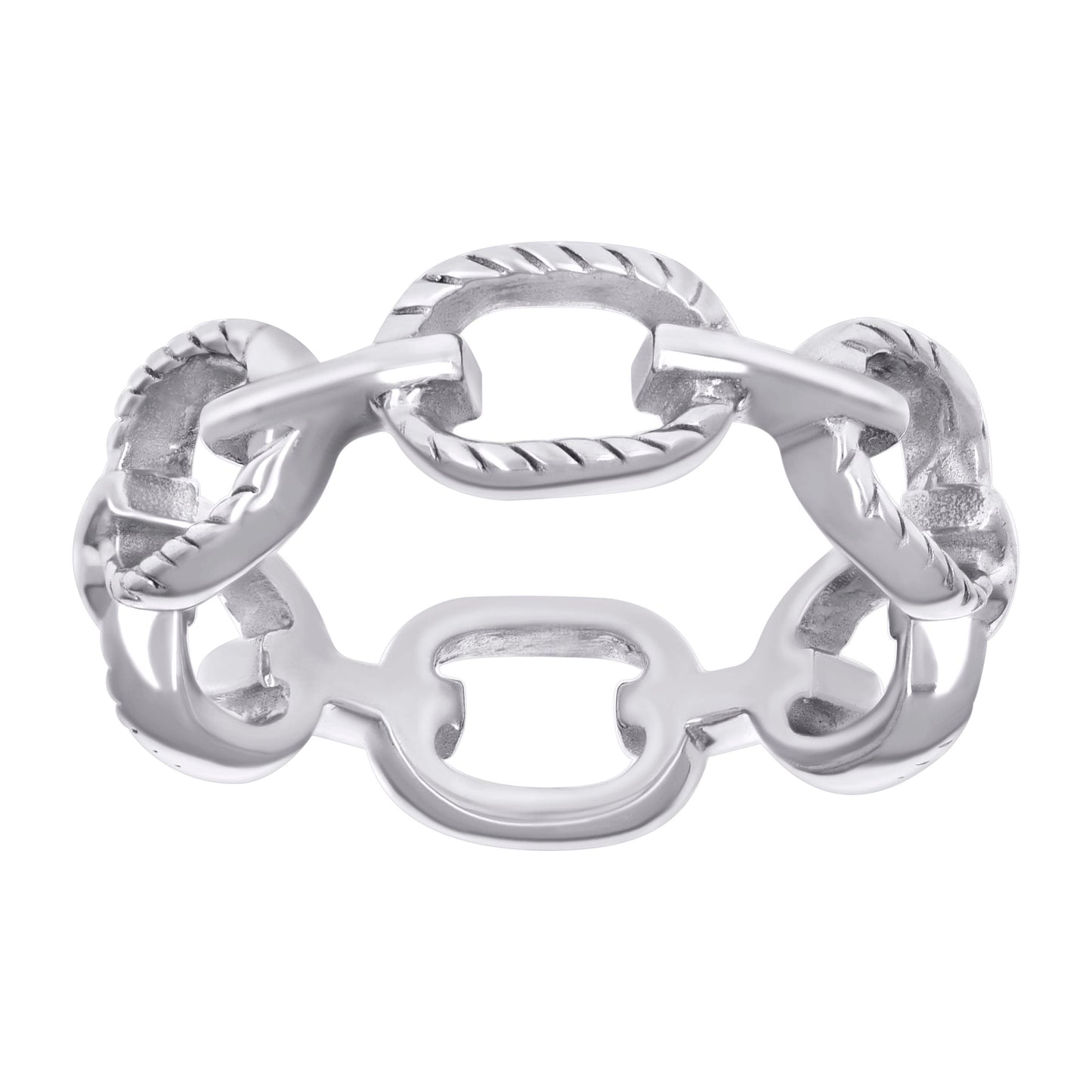 Sterling Silver Mens Fashion Bridal Anniversary Wedding Engagement Band Ring
