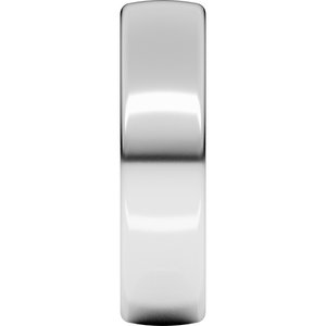 18K Yellow Or White Or Rose Gold Comfort-Fit European-Style Band