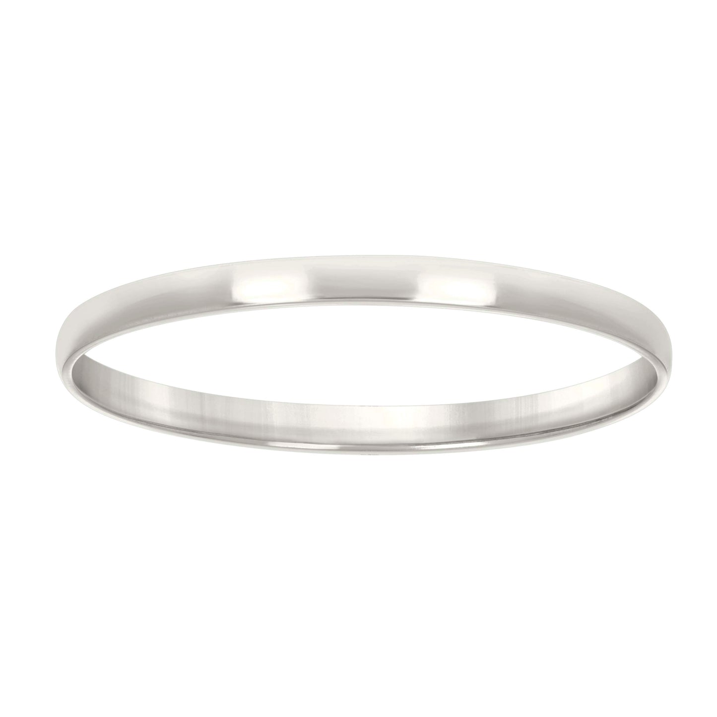 Sterling Silver Women's Comfort Fit Bridal Anniversary Engagement Wedding Band Ring