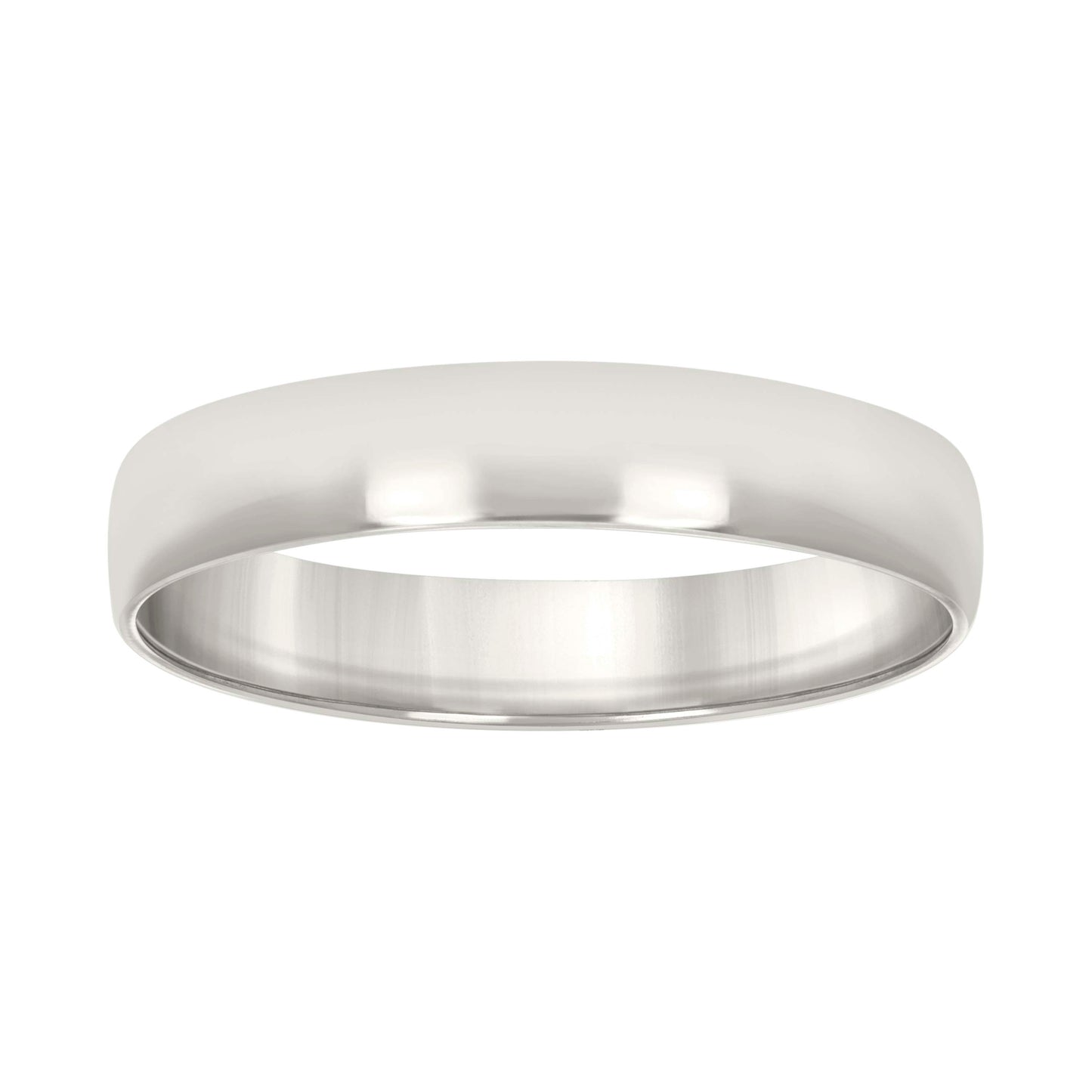 Sterling Silver Women's Comfort Fit Bridal Anniversary Engagement Wedding Band Ring