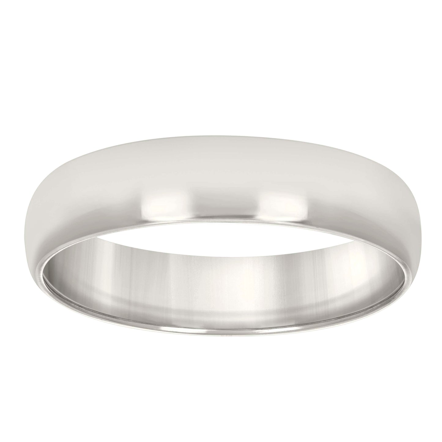 Sterling Silver Women's Comfort Fit Bridal Anniversary Engagement Wedding Band Ring