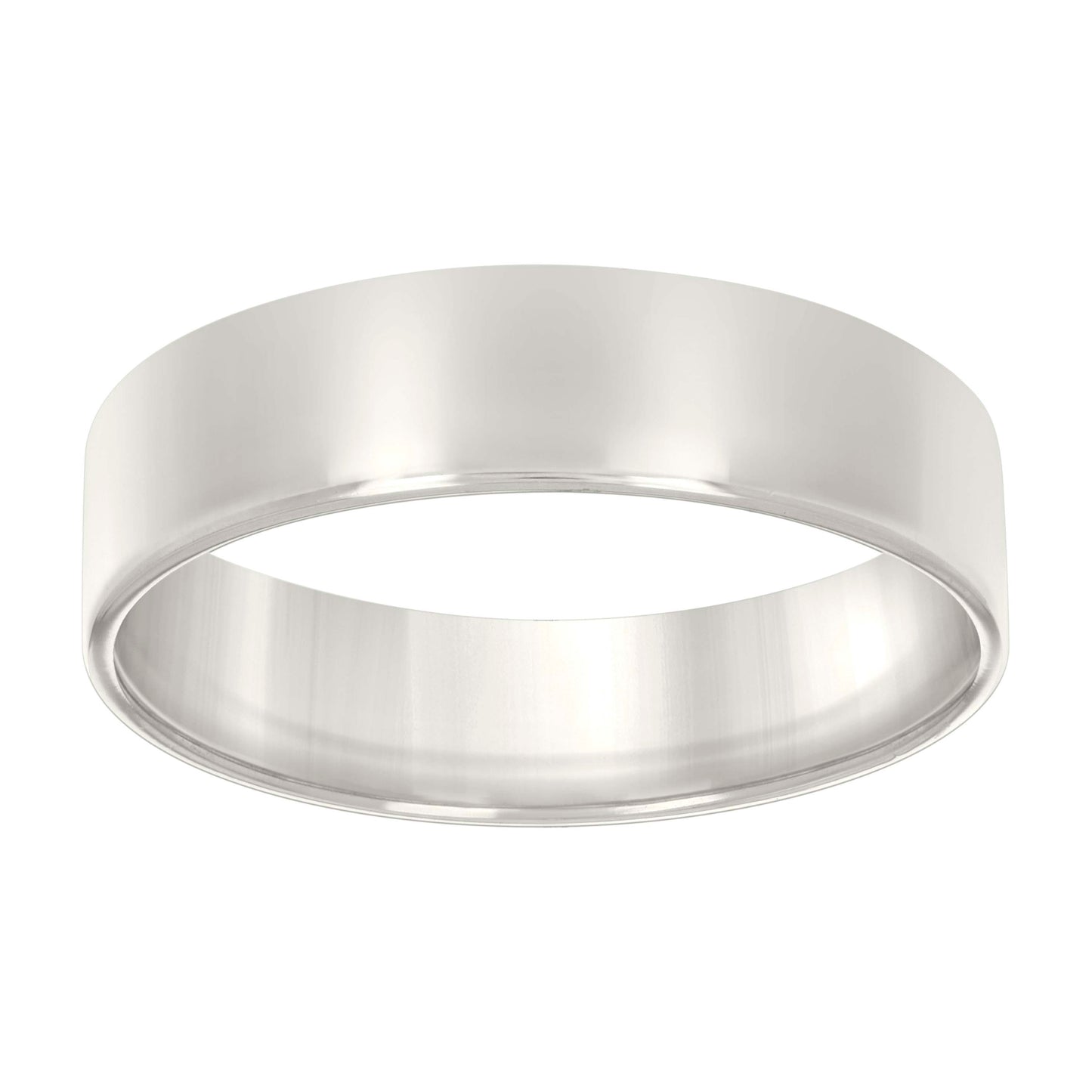 Sterling Silver Womens Comfort Fit Bridal Anniversary Engagement Wedding Band Ring