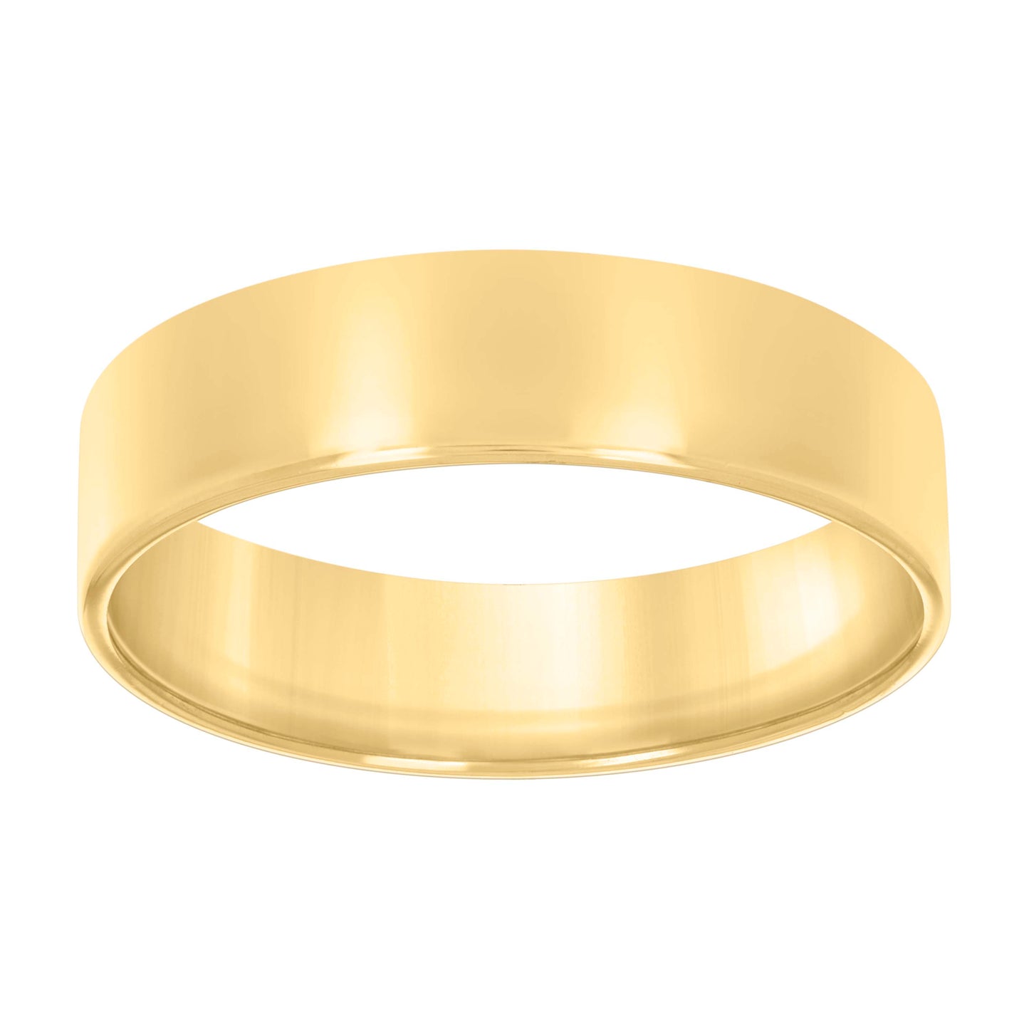 Sterling Silver Yellow-Tone Womens Comfort Fit Bridal Anniversary Engagement Wedding Band Ring