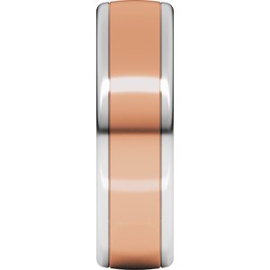 14K Yellow Or White Or Rose Gold Comfort-Fit European-Style Band