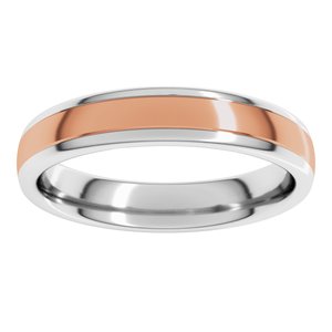 14K Yellow Or White Or Rose Gold Comfort-Fit European-Style Band