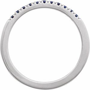 14K Yellow Or White Gold 1.5 Mm Polished Round Lab-Grown Stackable Ring Size 7