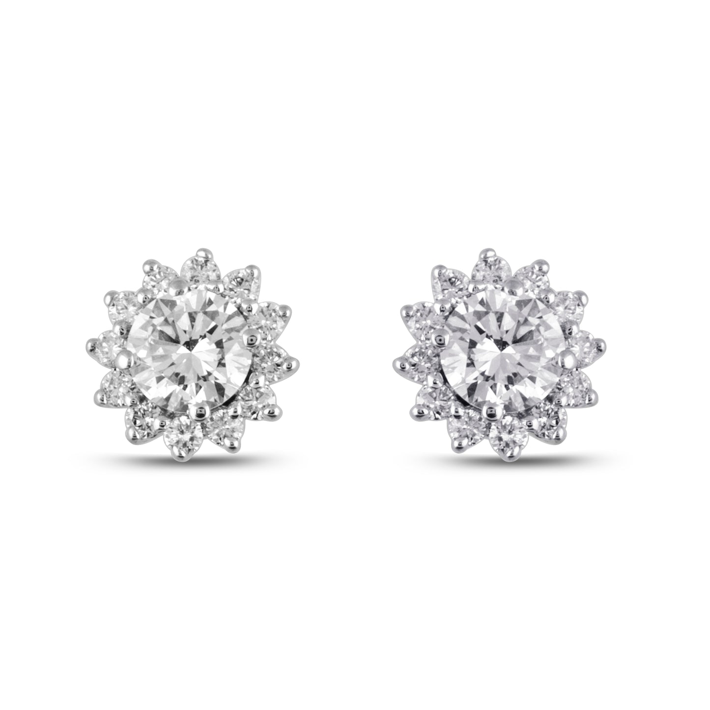 14K Yellow Or White Gold 0.76-0.83 Cttw Lab Grown Diamond Earring