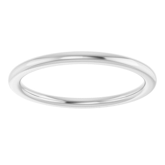 14K Yellow Or White Or Rose Gold Comfort-Fit Standard Weight European-Style Band