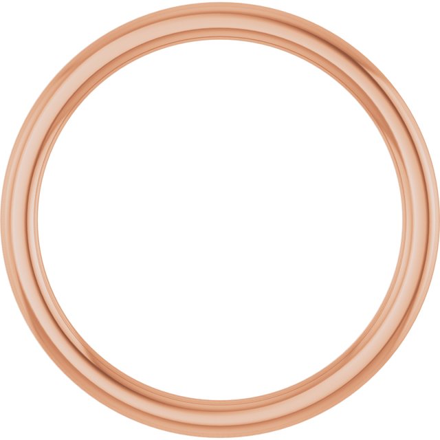 10K Yellow Or White Or Rose Gold Comfort-Fit Standard Weight European-Style Band