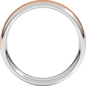 14K Yellow Or White Or Rose Gold Comfort-Fit European-Style Band