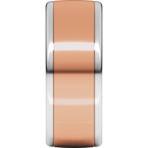 14K Yellow Or White Or Rose Gold Comfort-Fit European-Style Band