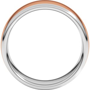 14K Yellow Or White Or Rose Gold Comfort-Fit European-Style Band