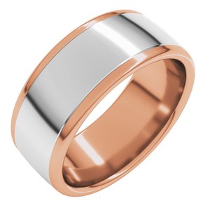 14K Yellow Or White Or Rose Gold Comfort-Fit European-Style Band