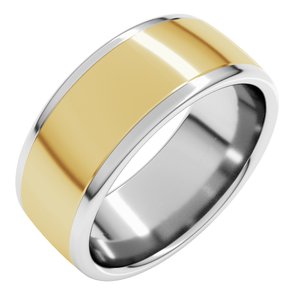 14K Yellow Or White Or Rose Gold Comfort-Fit European-Style Band