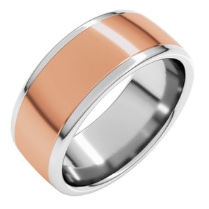 14K Yellow Or White Or Rose Gold Comfort-Fit European-Style Band