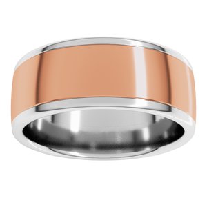 14K Yellow Or White Or Rose Gold Comfort-Fit European-Style Band