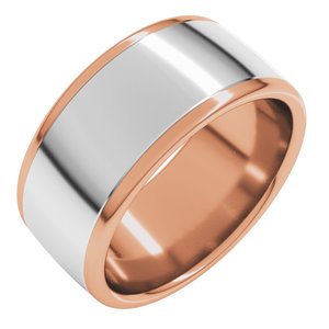 14K Yellow Or White Or Rose Gold Comfort-Fit European-Style Band