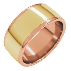 14K Yellow Or White Or Rose Gold Comfort-Fit European-Style Band