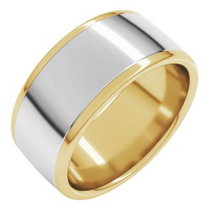 14K Yellow Or White Or Rose Gold Comfort-Fit European-Style Band