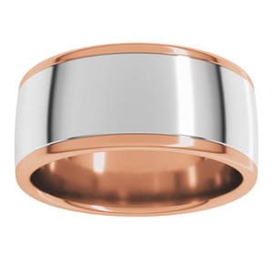 14K Yellow Or White Or Rose Gold Comfort-Fit European-Style Band