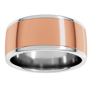 14K Yellow Or White Or Rose Gold Comfort-Fit European-Style Band