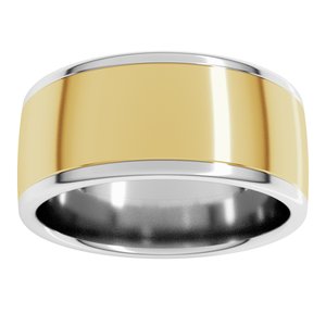 14K Yellow Or White Or Rose Gold Comfort-Fit European-Style Band