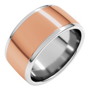14K Yellow Or White Or Rose Gold Comfort-Fit European-Style Band