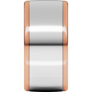 14K Yellow Or White Or Rose Gold Comfort-Fit European-Style Band