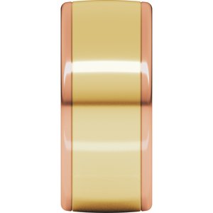 14K Yellow Or White Or Rose Gold Comfort-Fit European-Style Band