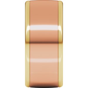 14K Yellow Or White Or Rose Gold Comfort-Fit European-Style Band