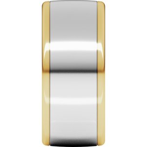 14K Yellow Or White Or Rose Gold Comfort-Fit European-Style Band