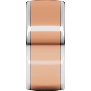 14K Yellow Or White Or Rose Gold Comfort-Fit European-Style Band